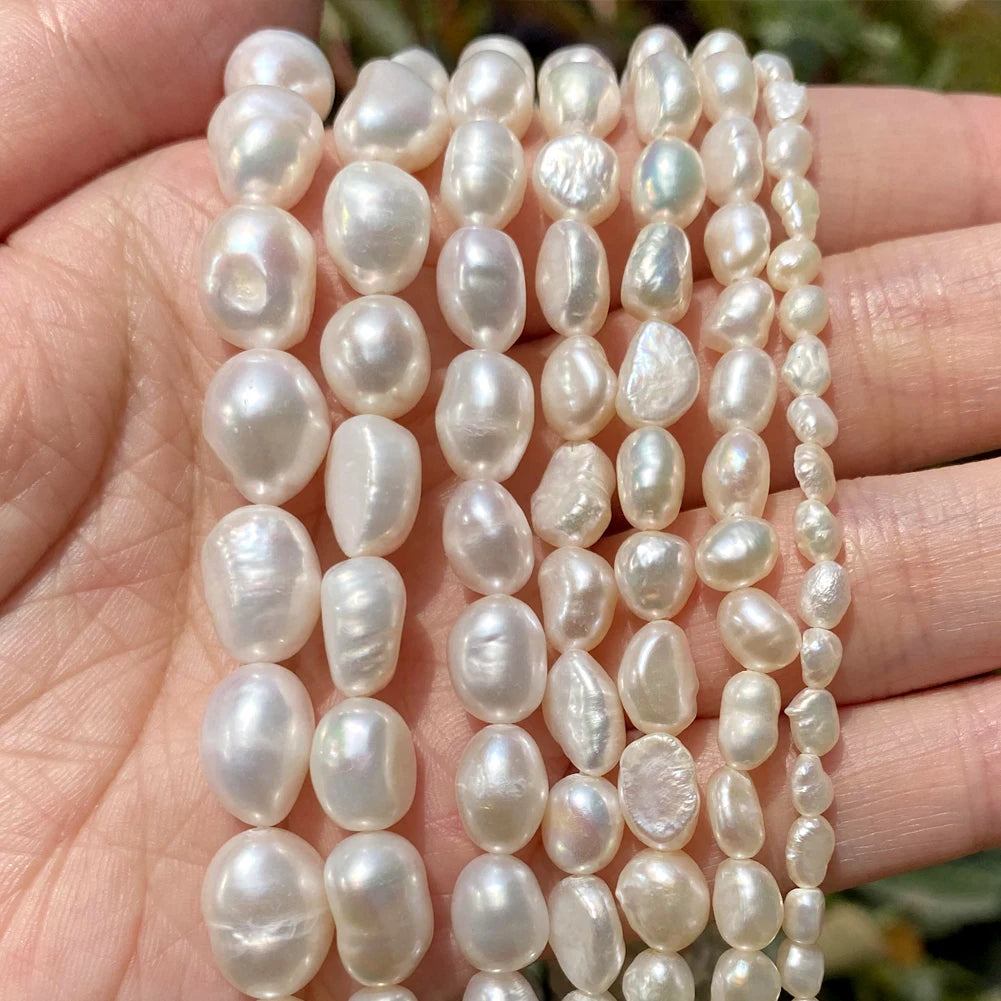 Natural Freshwater Pearl Beads Irregular Shape for Jewelry Making
