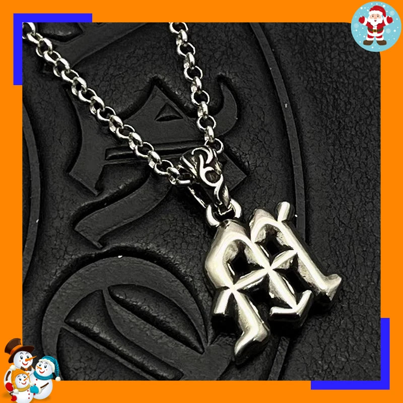 Necklace Pendant Letter Chain Jewelry