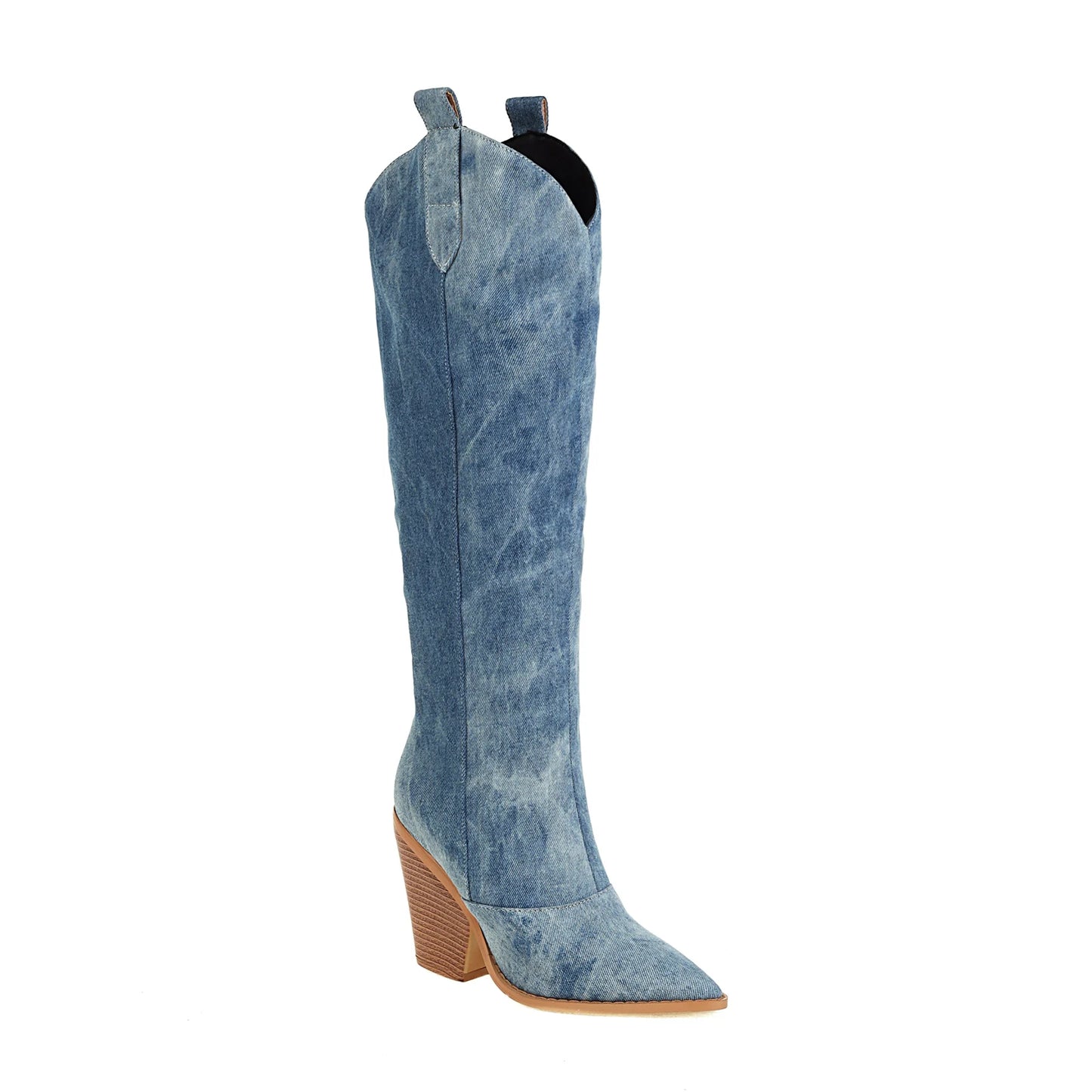 Boots Women Western  High Heel