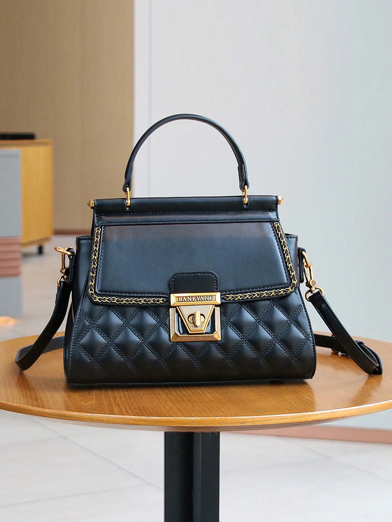 Handbag Rhombic Design
