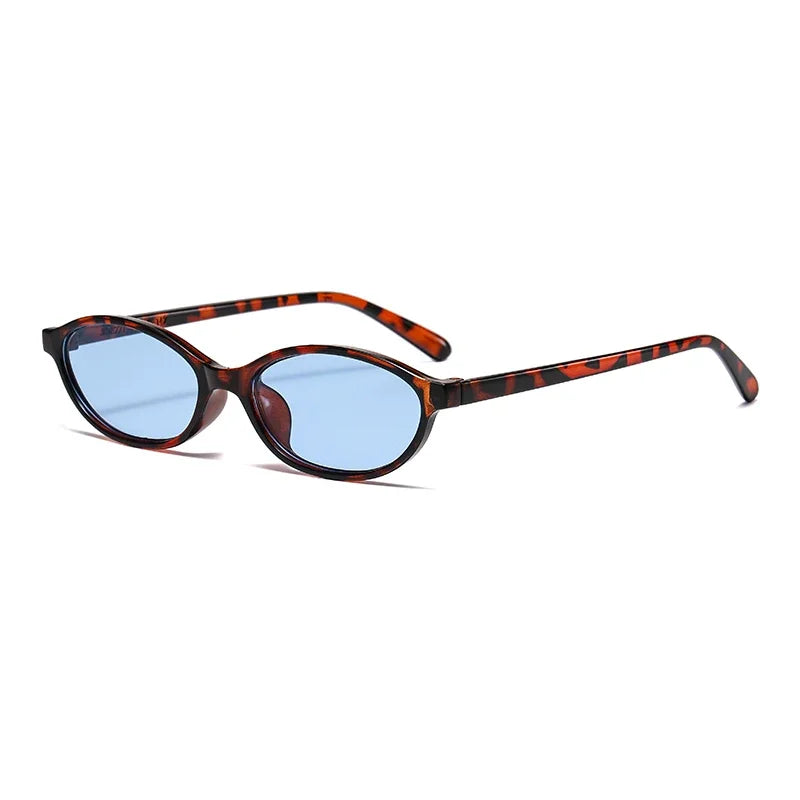 Oval Frame Sunglasses Women Trendy Small Frame