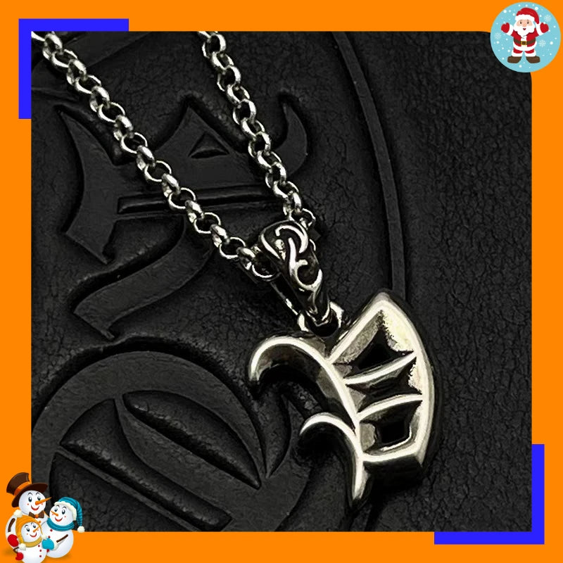 Necklace Pendant Letter Chain Jewelry