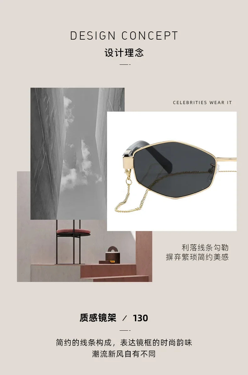 Sunglasses With Chain For Women