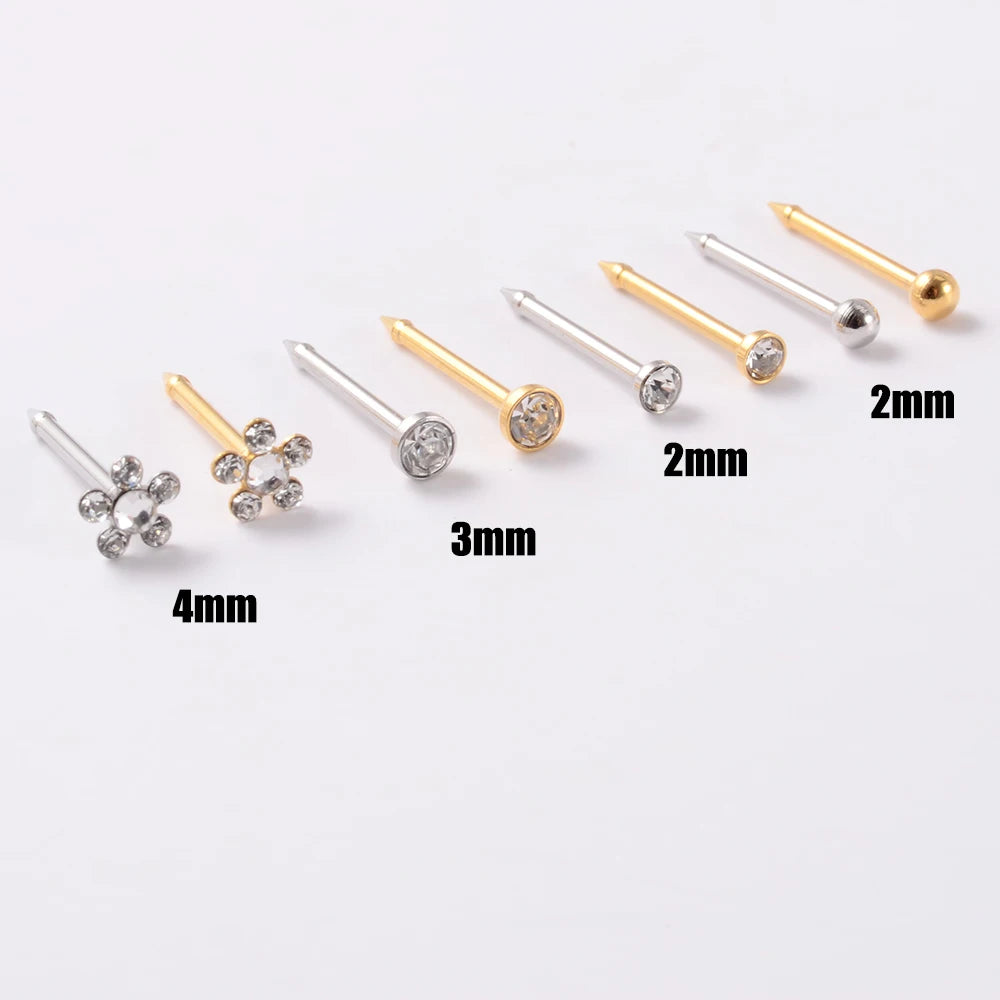 Nose Piercing Unit Kit For Stud Earrings