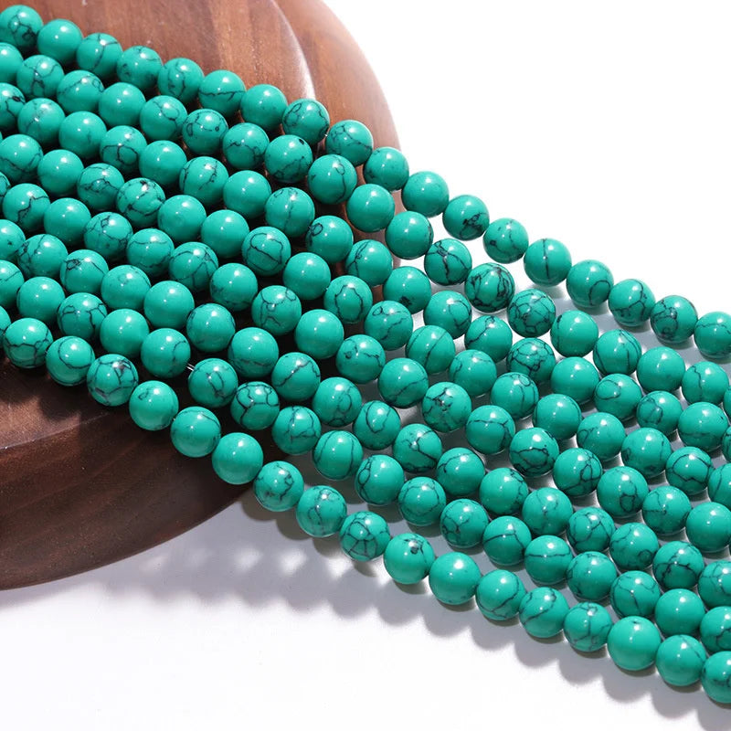 Natural Stone Round Beads For Jewelry Making