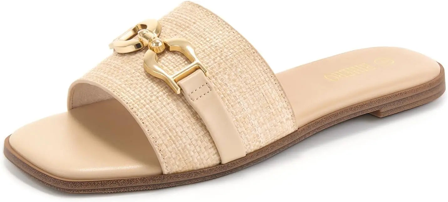 Sandals Leather Open Toe