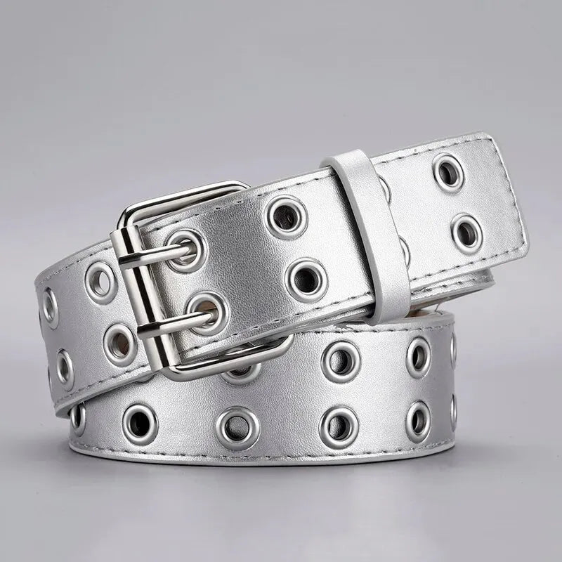 Belt With Double Hole Design