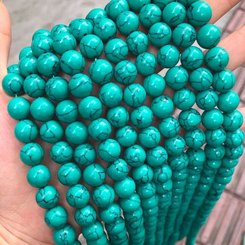 Natural Stone Round Beads For Jewelry Making
