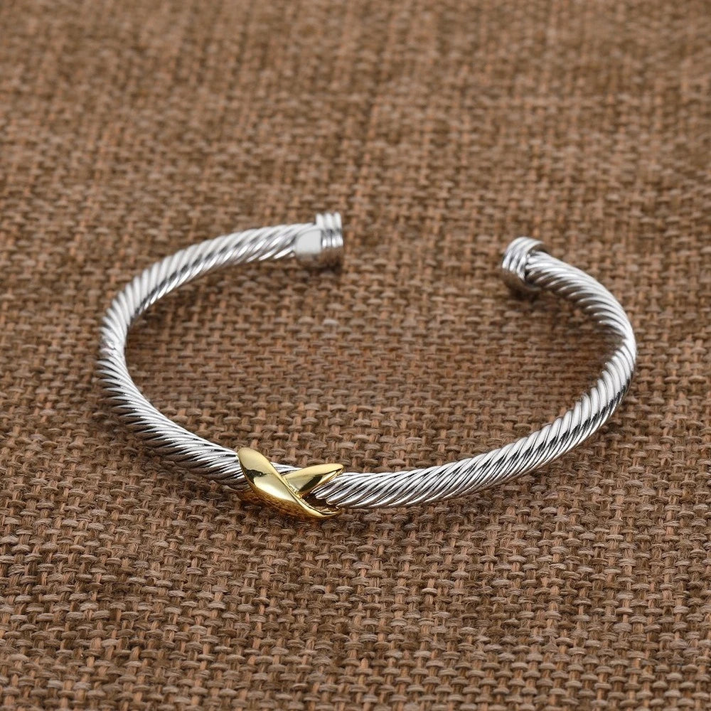 Bracelet Is Cuff Type Moissanite