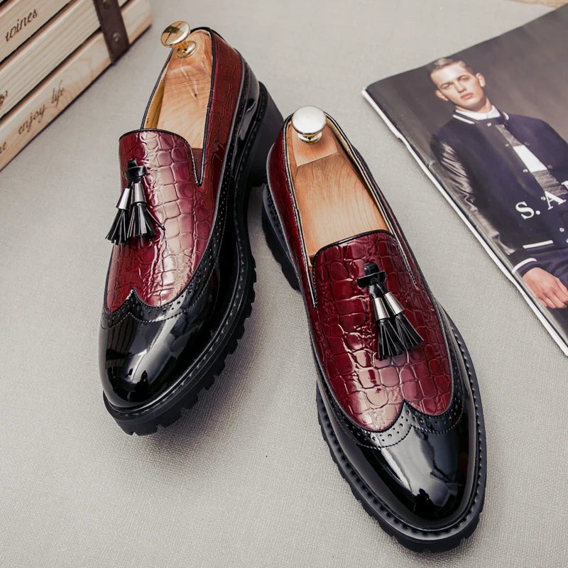 Mens Loafers Breathable Slip On
