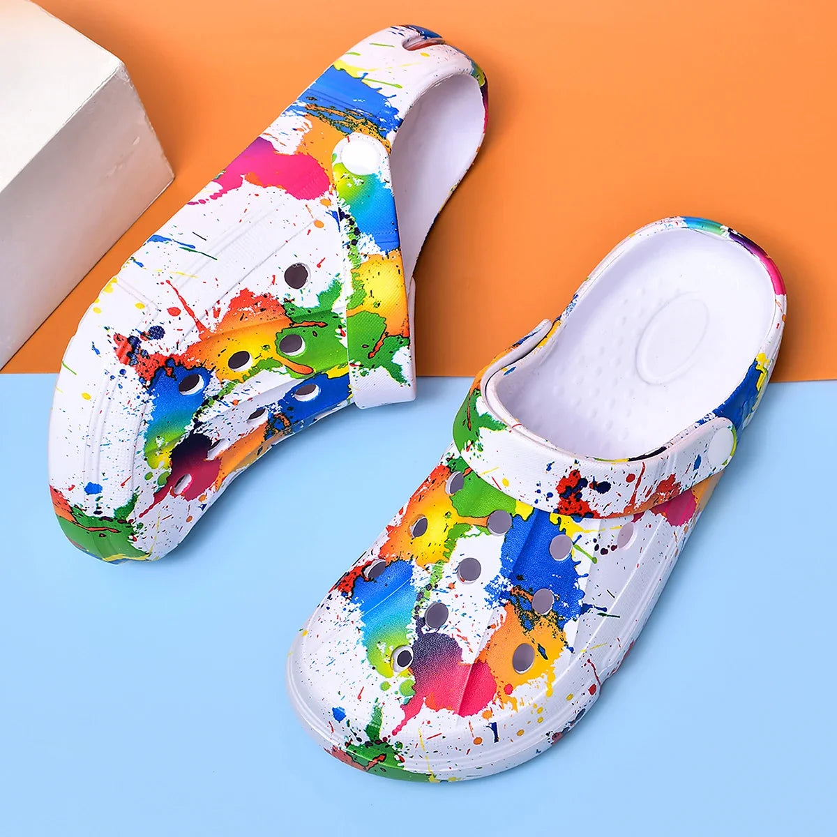 Sandals Slippers Inkjet Pattern For Men Women