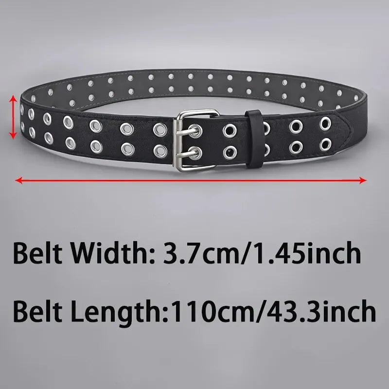 Belt With Double Hole Design