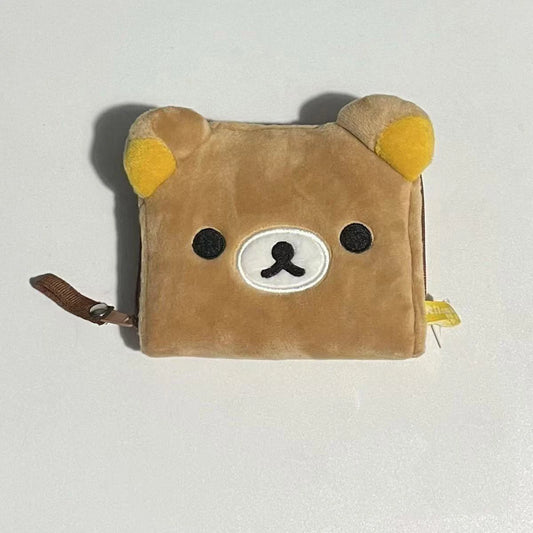 Three Dimensional Anime Plush Coin Purse With Card Holder