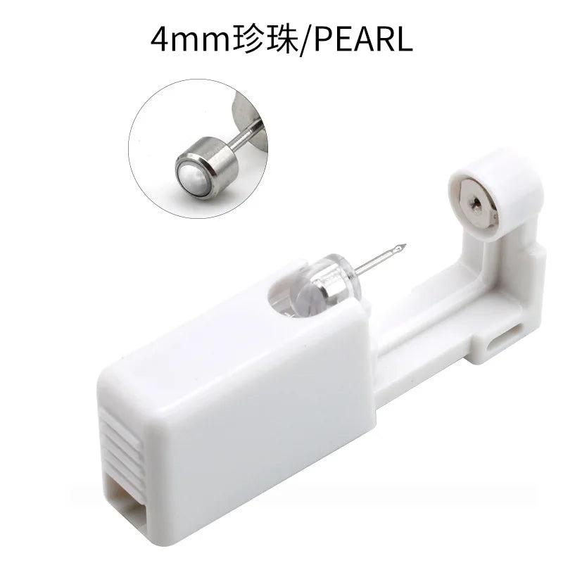 Disposable Sterile Ear Piercing Kit 2Pcs Gun Tool Set