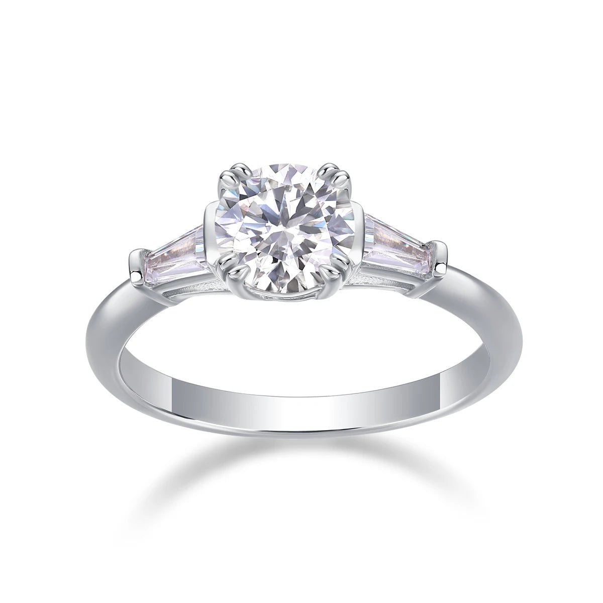 Diamond Moissanite Ring Set