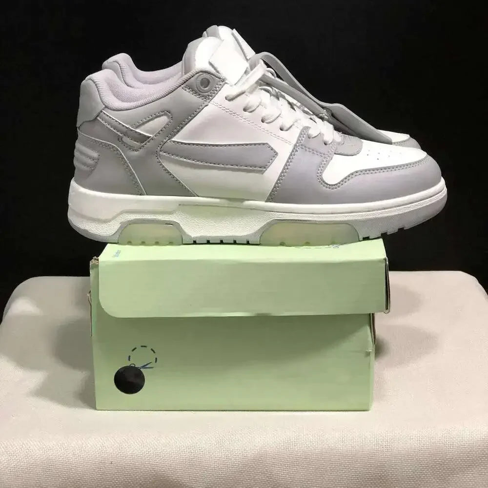 Mens Leather Platform Sneakers Casual Breathable Fashion Trainers