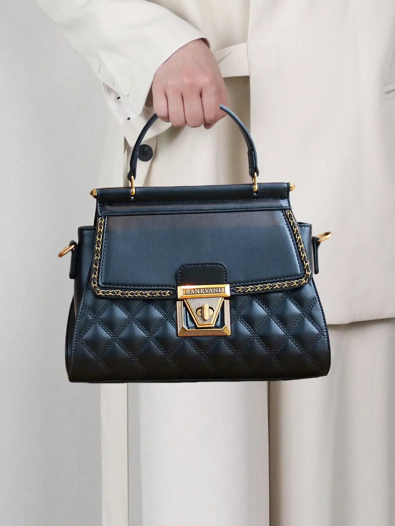 Handbag Rhombic Design