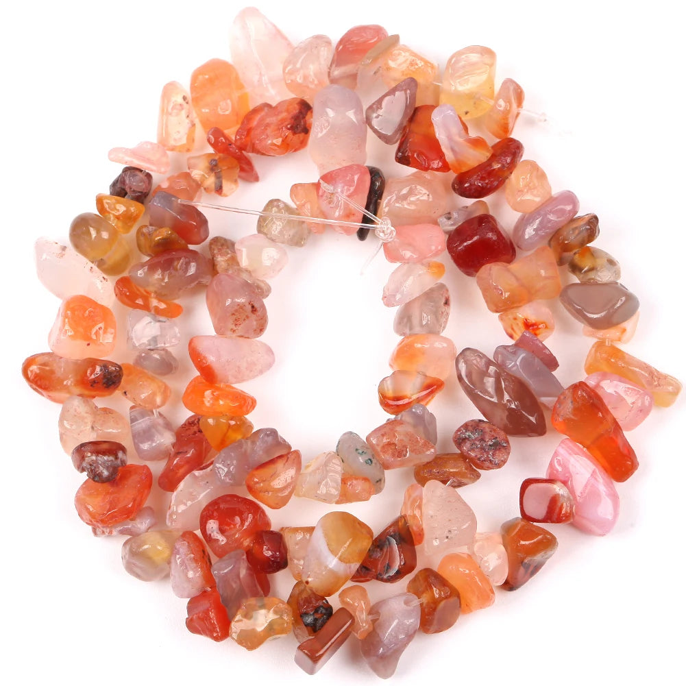 Natural Stone Chips Beads Irregular Gravel For Jewelry Making