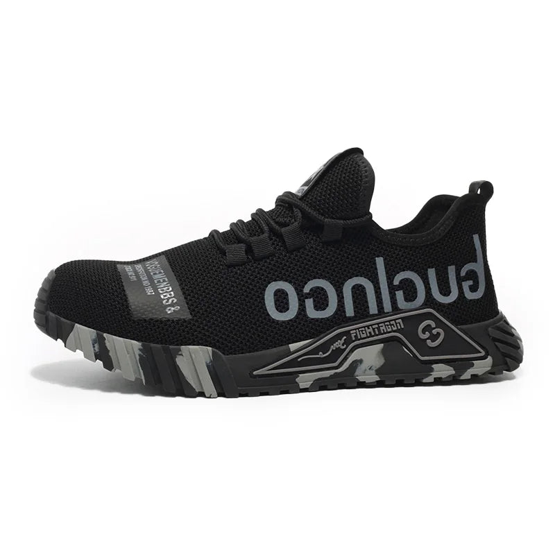Safety Shoes With Steel Toe Puncture Resistant
