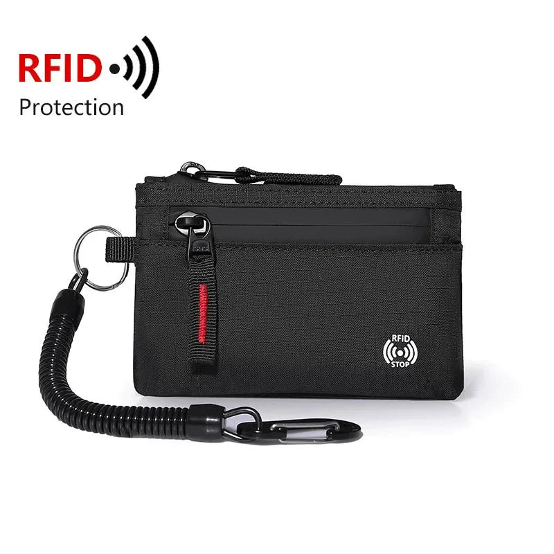 RFID Wallet Card Holder Mini Coin Purse