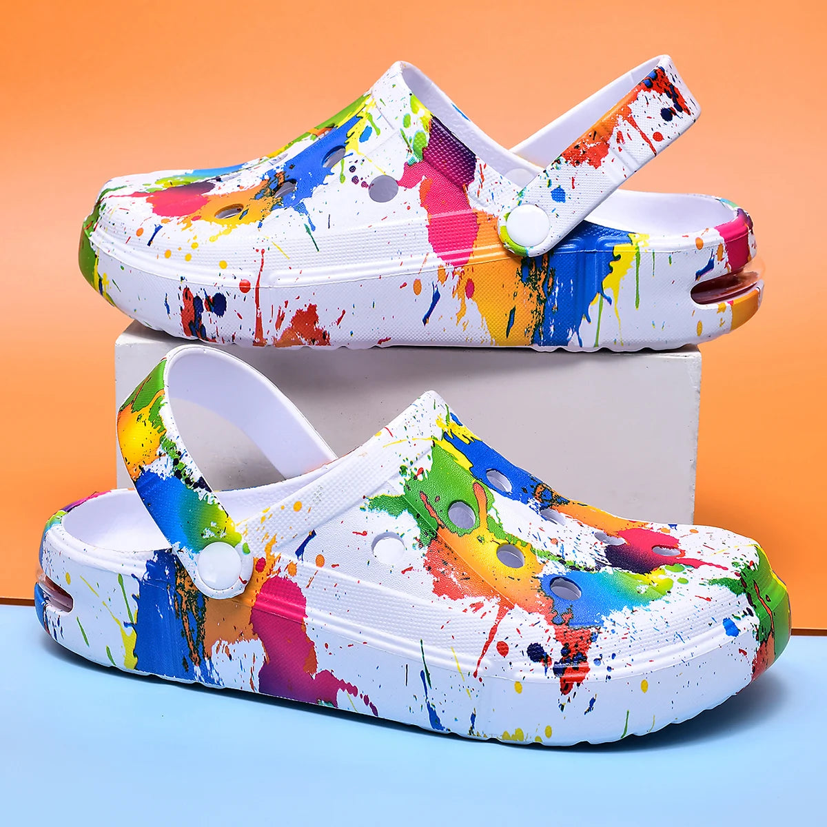 Sandals Slippers Inkjet Pattern For Men Women