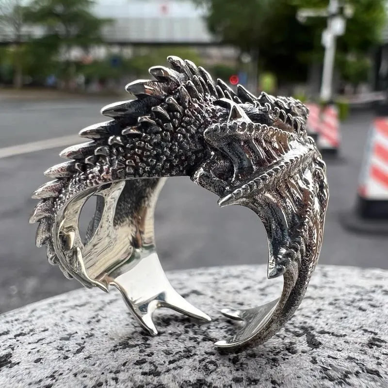 Dragon Wings Adjustable Ring