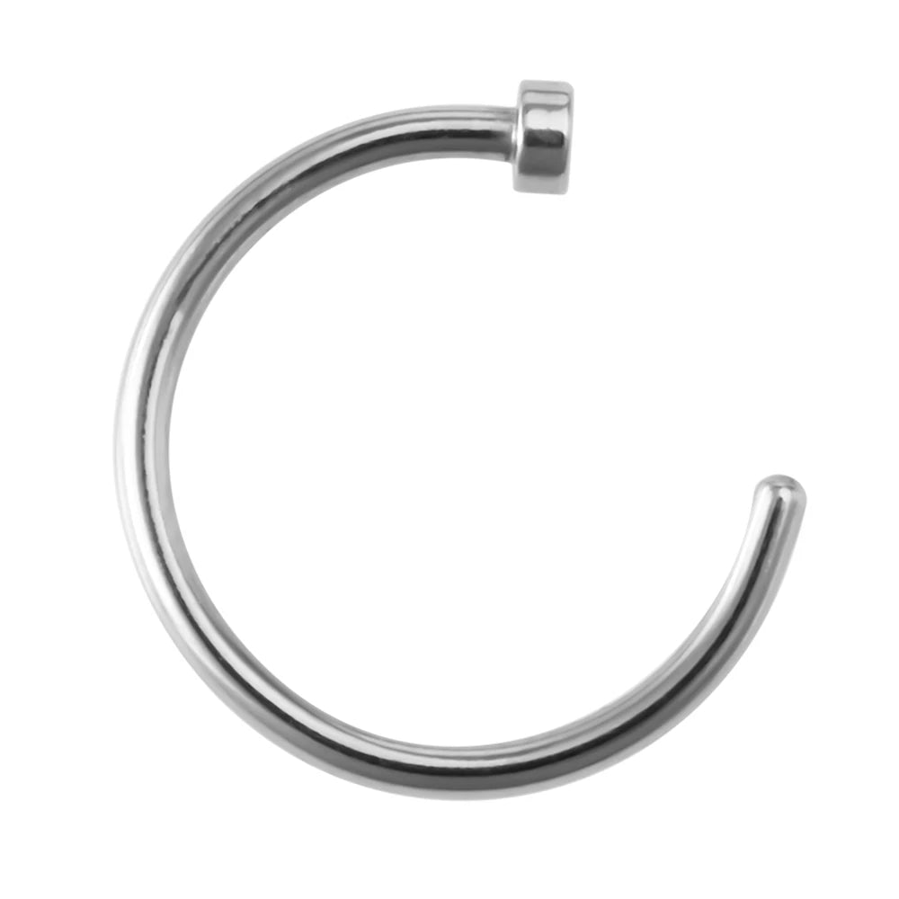 Nose Ring Surgical Steel Hoop Piercing