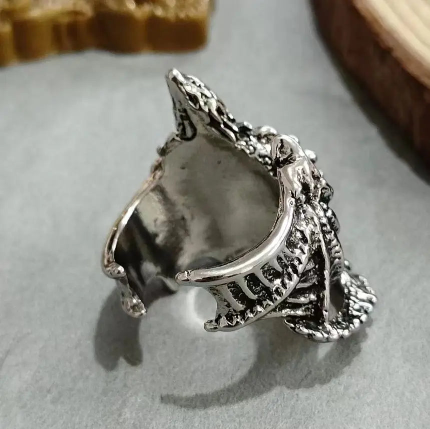 Dragon Wings Adjustable Ring