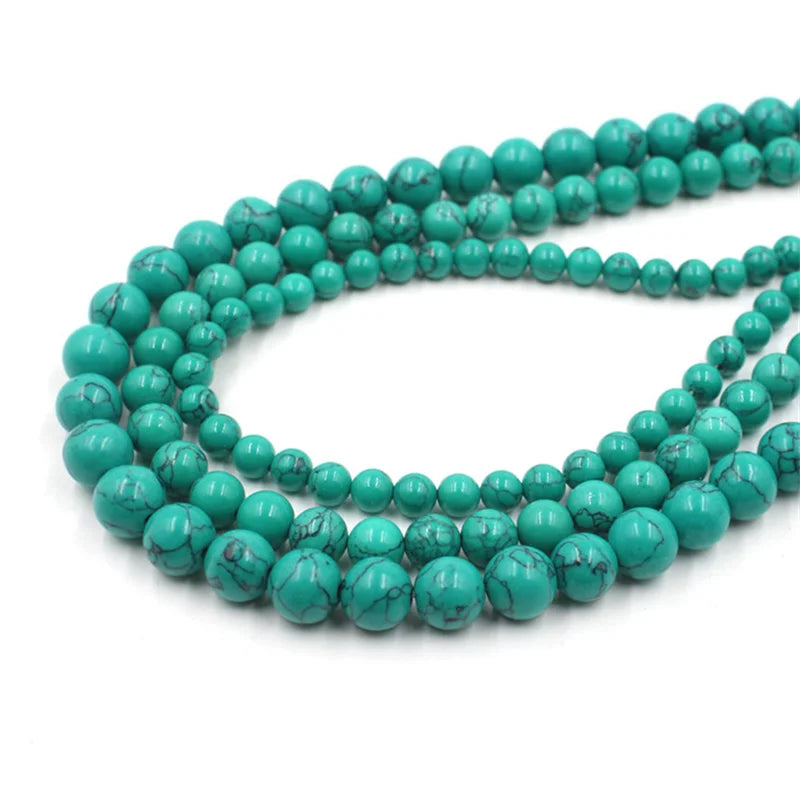 Natural Stone Round Beads For Jewelry Making