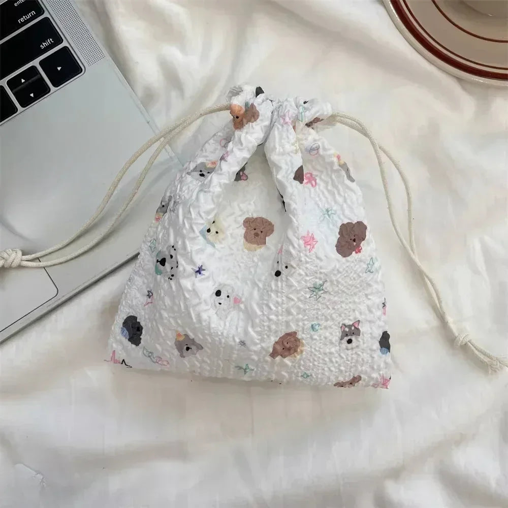 Cosmetic Bag Canvas Coin Purse