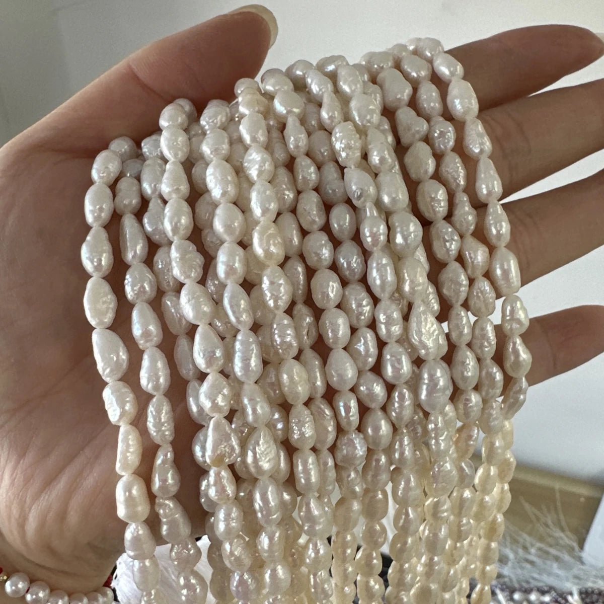 Irregular Baroque Freshwater Pearl Beads For Jewelry Making