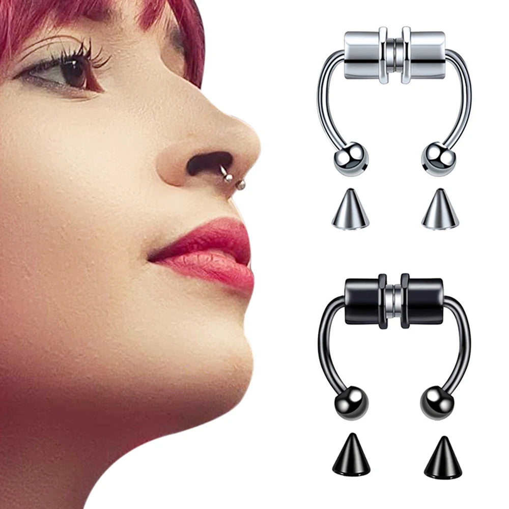Nose Ring Surgical Steel Hoop Piercing