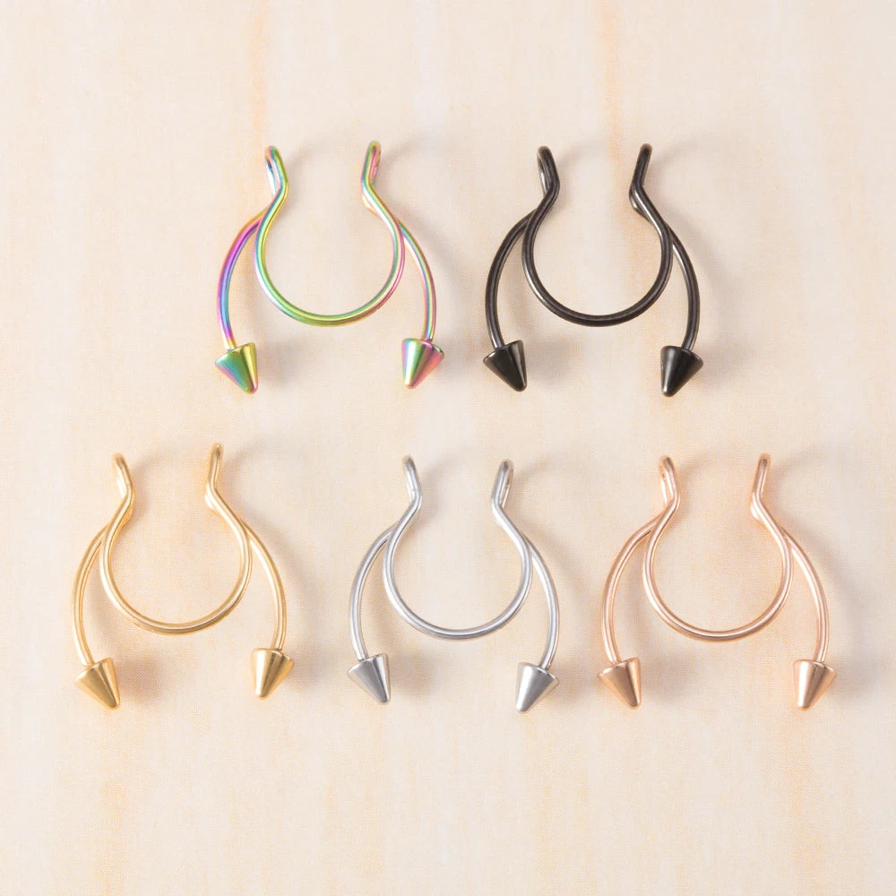 Nose Ring Surgical Steel Hoop Piercing