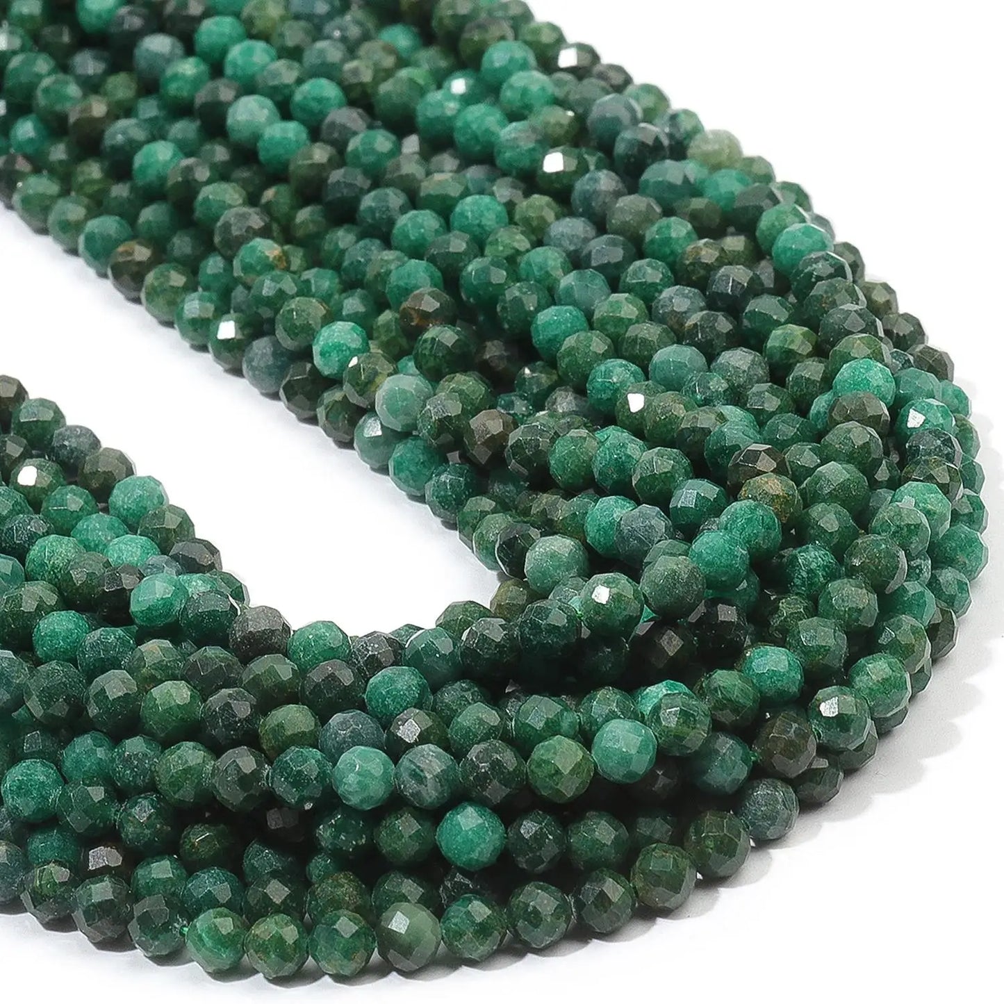 Faceted Tiny Beads Natural Aquamarine Lapis Lazuli Tourmaline Amethyst Beads
