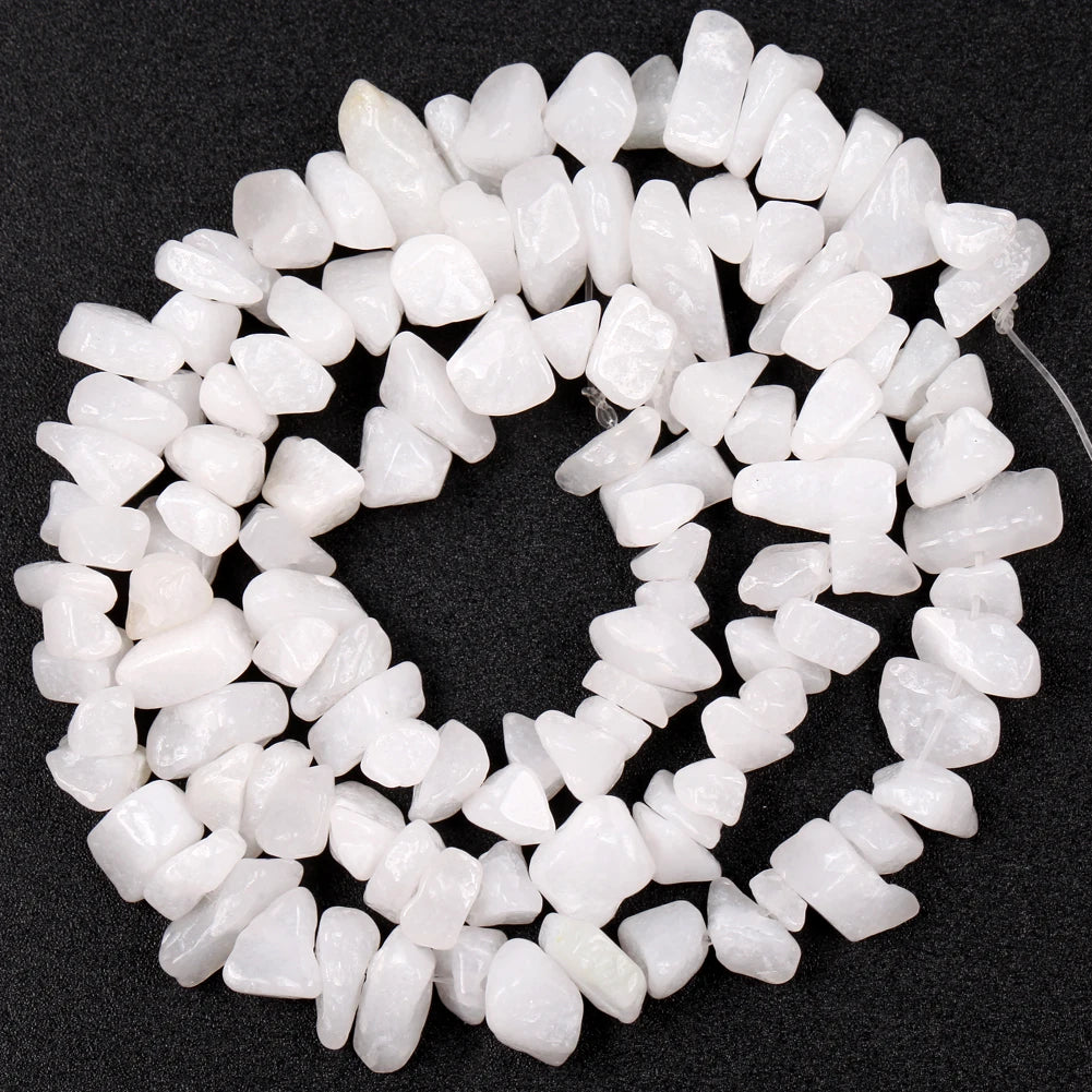 Natural Stone Chips Beads Irregular Gravel For Jewelry Making