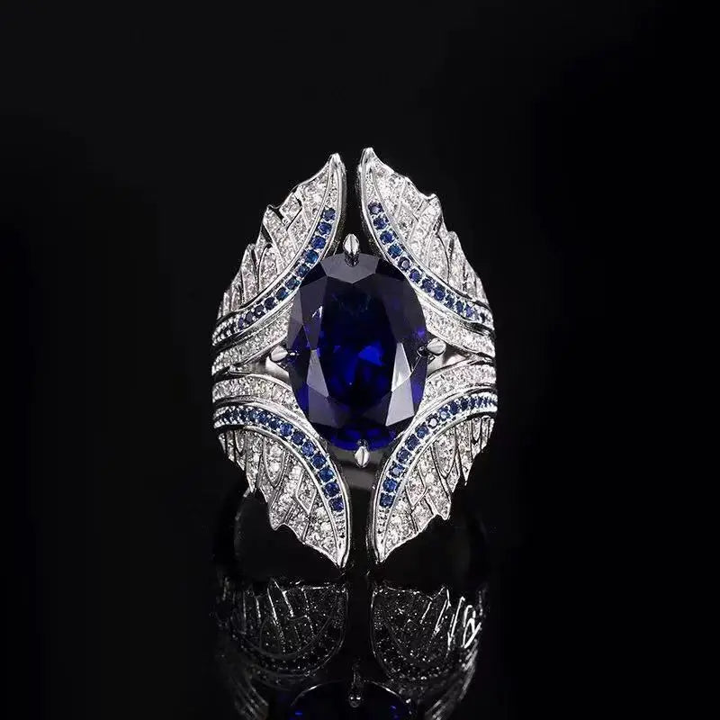 Sapphire Diamond-set Ring