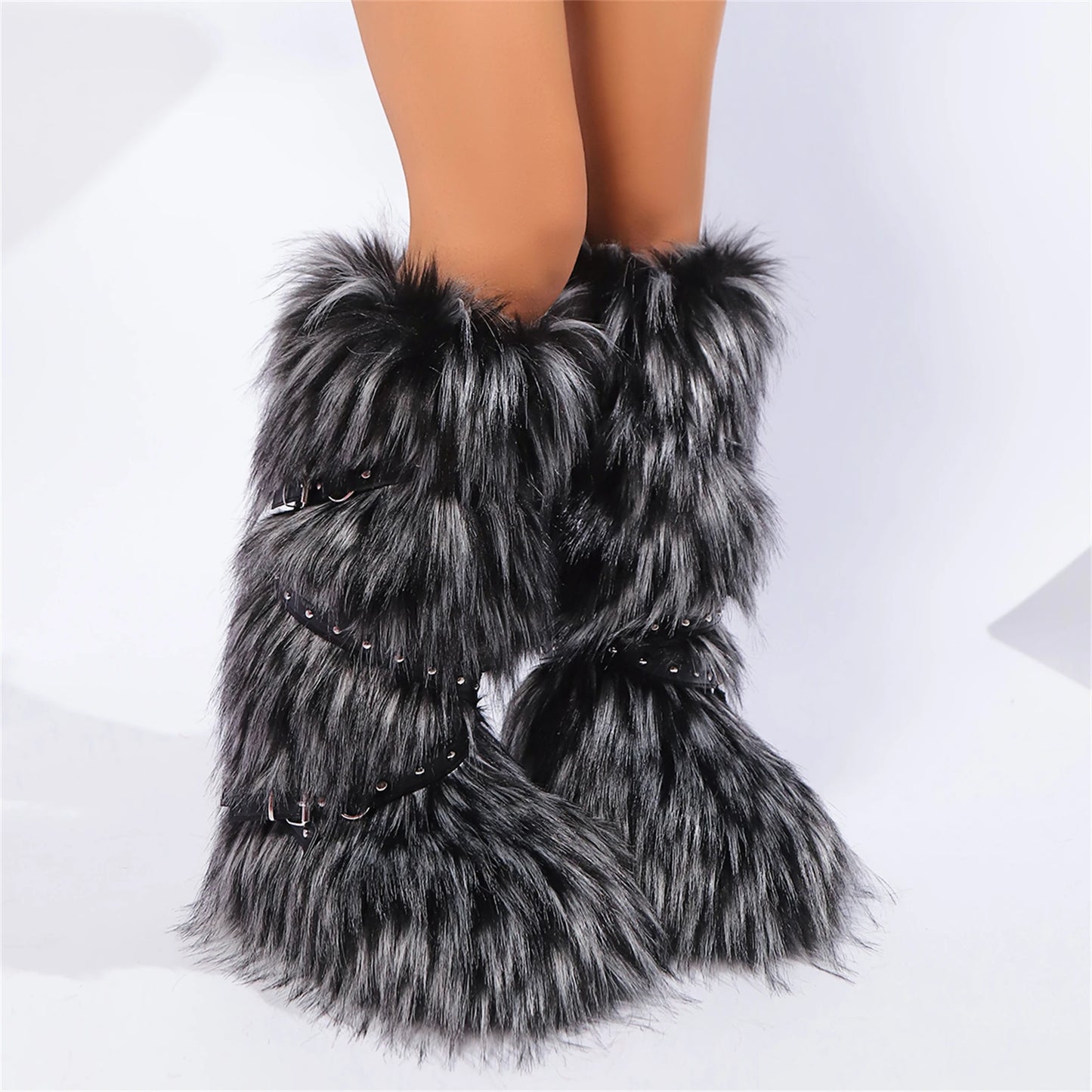 Boots For Women Plush Comfort
