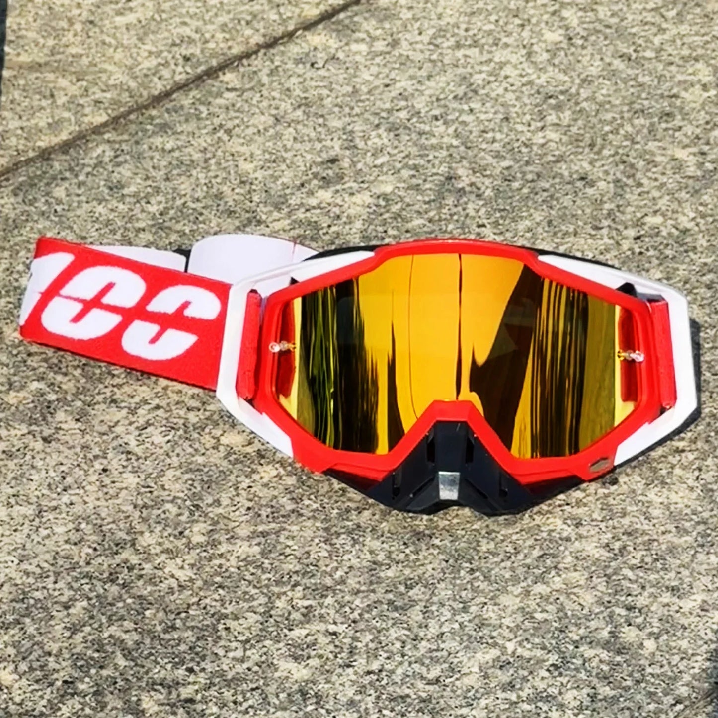 Mens Motocross Goggles Dirt Bike Gear Accessories