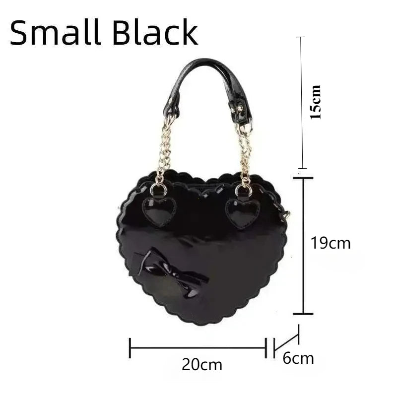 Handbag Bowknot Decor Shoulder