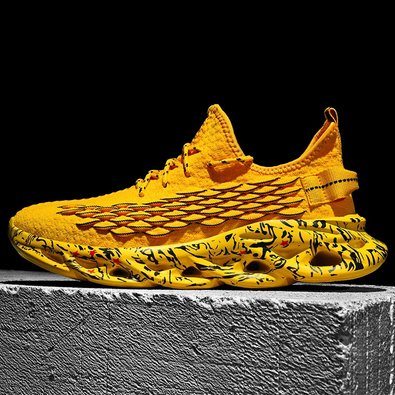 Lexsan Men's Breathable Casual Sneakers Trainers Running Shoes