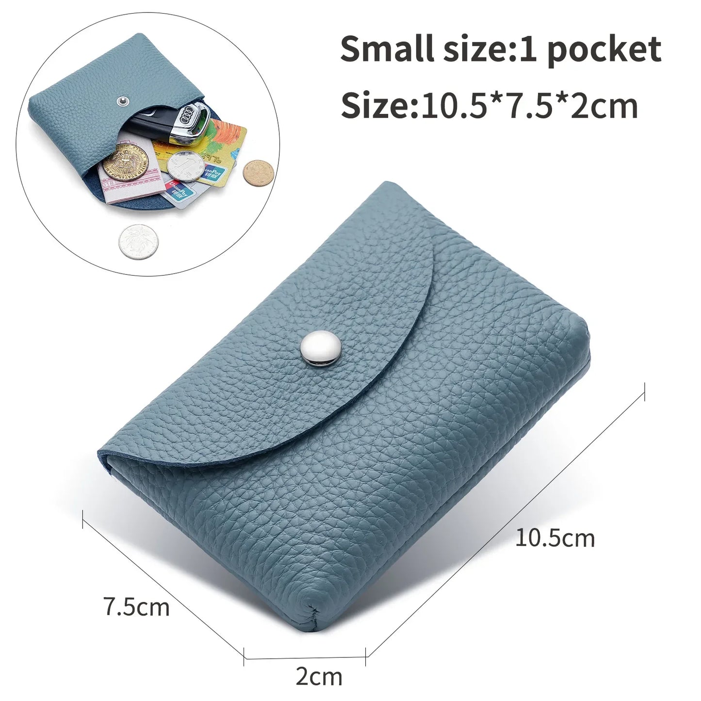 Coin Card Holder Earphone Pouch