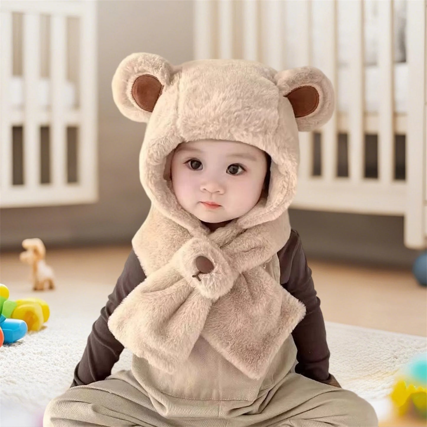 Scarf Set for Kids Bear Ears