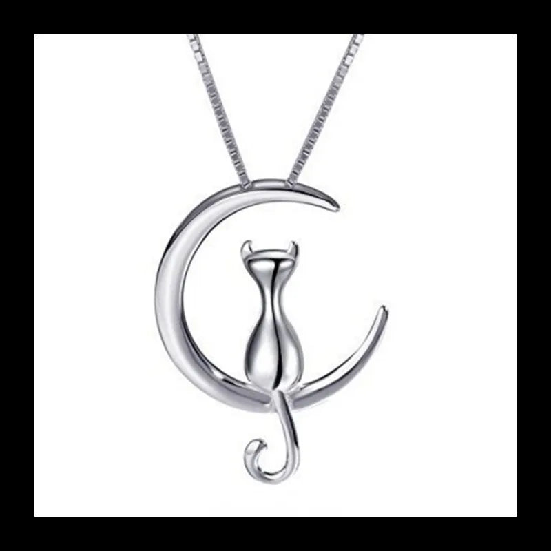 Necklace Moon Collarbone Chain Zircon