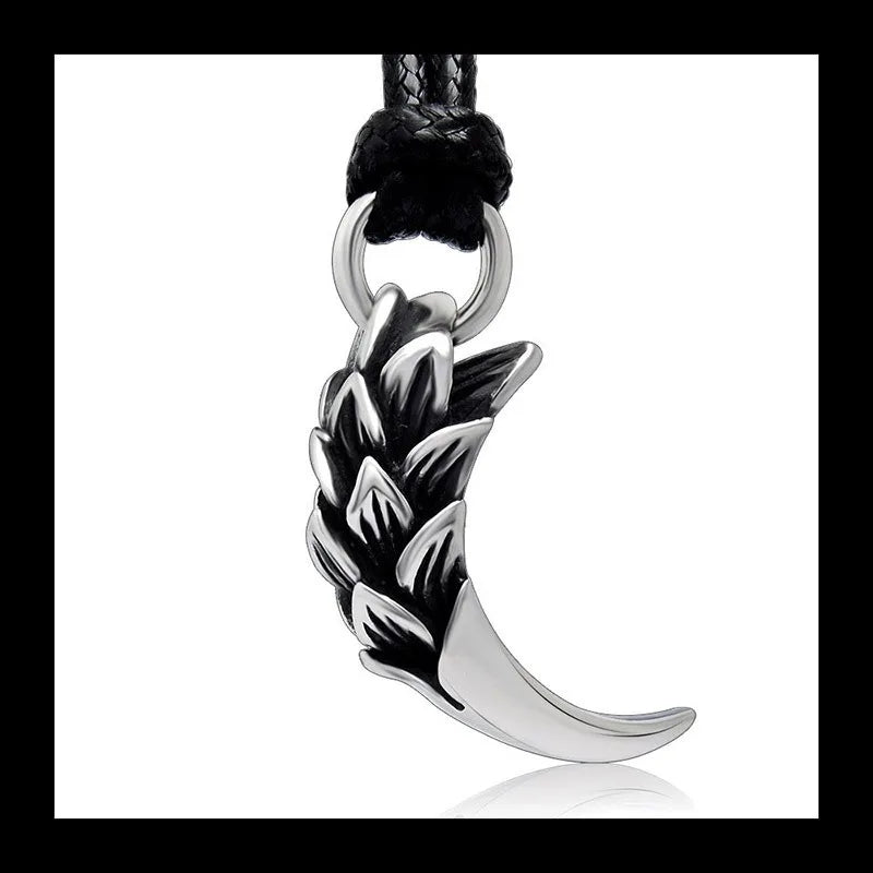 Necklace Dragon Tiger Tooth Pendant