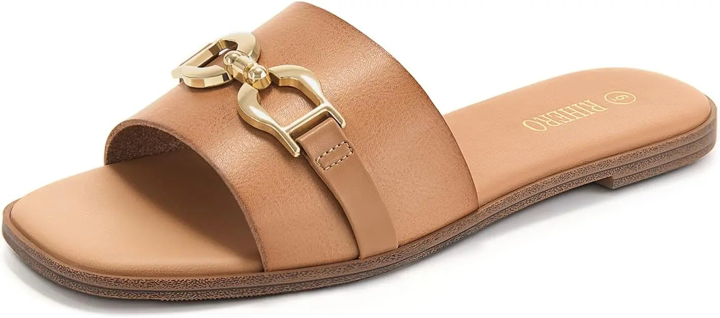 Sandals Leather Open Toe