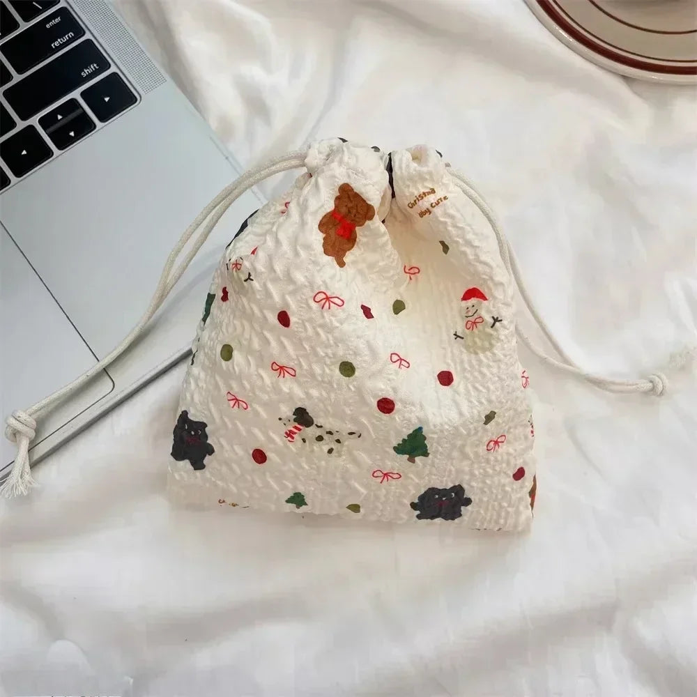 Cosmetic Bag Canvas Coin Purse