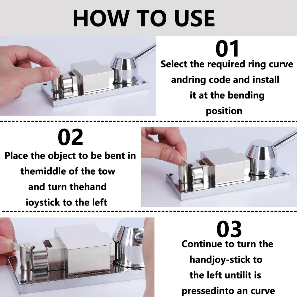 PHYHOO Ring Bending Machine IV for Earring and Ring Forming
