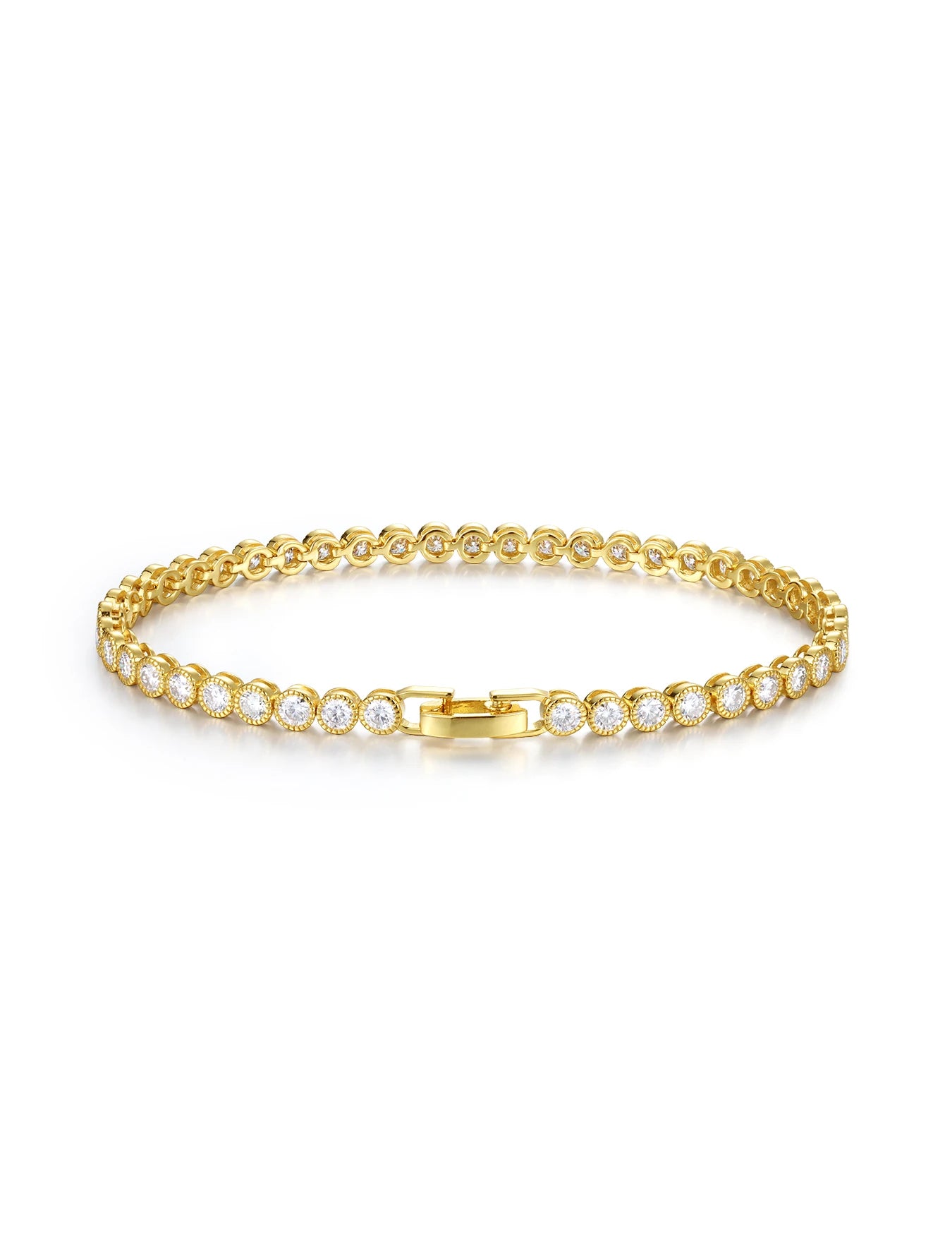 Moissanite Tennis Bracelet In S925 Sterling Silver