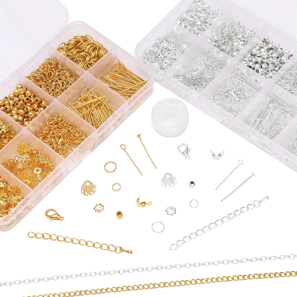 DIY Jewelry Starter Kit Beads Findings Earrings Necklaces