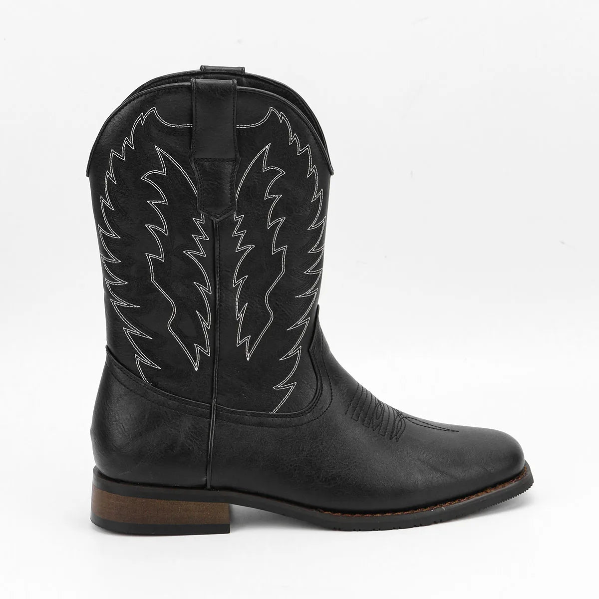 Men's cowboy boots phoenix embroidered